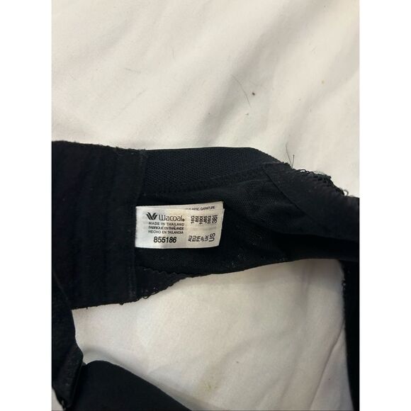 Wacoal black lace 38I bra rn#855186 - Picture 7 of 8